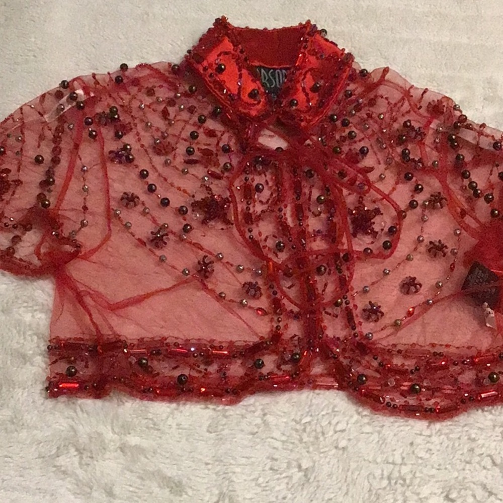 Embellished shrug for partywear final reductions NO OFFERS PLEASE